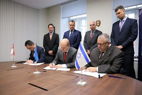 Signing of the contract